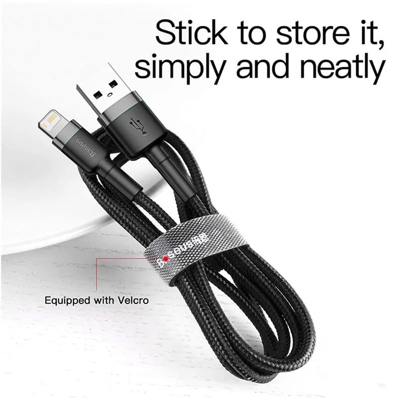 아이폰 모델용 2.4A 고속 충전 USB 케이블