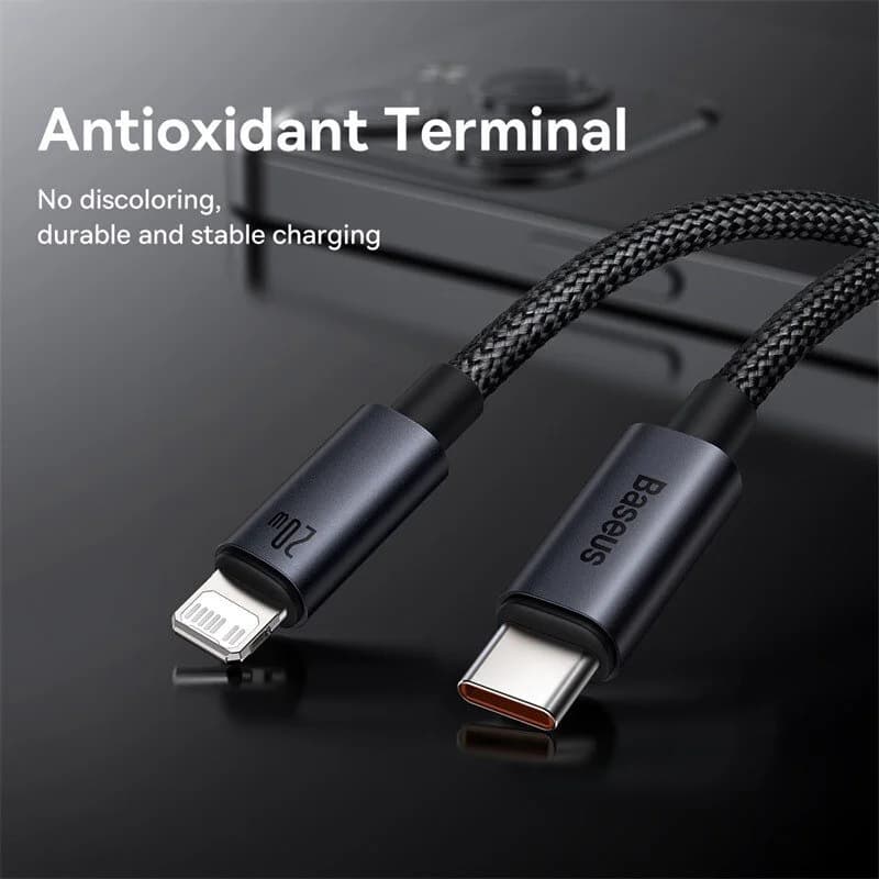 USB-C to Lightning 케이블, 20W PD 고속 충전